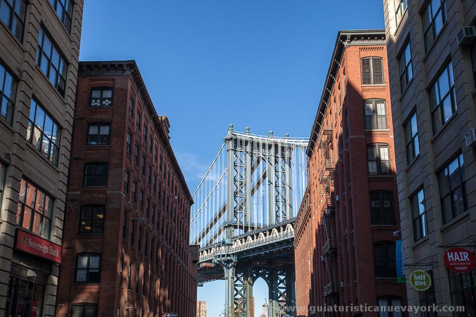 Puente de Manhattan desde Washington street