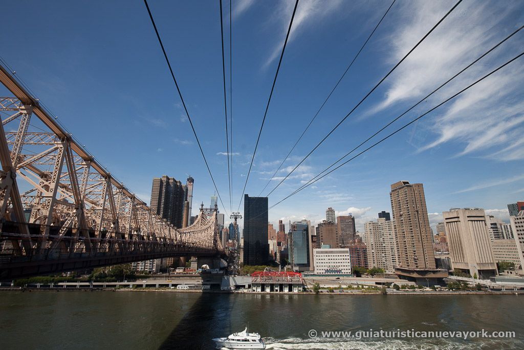 Vistas desde el teleférico de Roosevelt Island