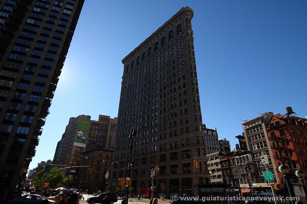 Flatiron Building, desde Madison Square Park
