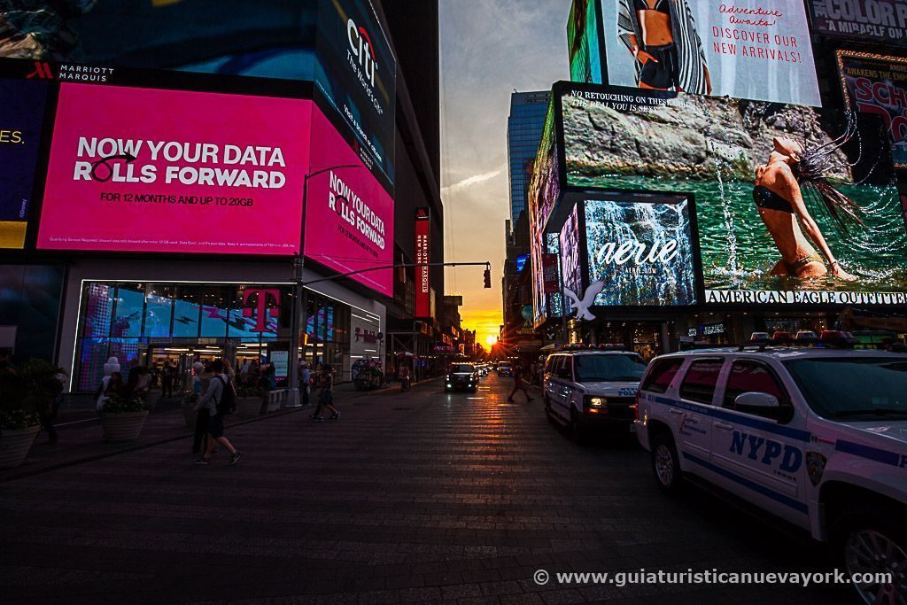 Paseo nocturno por Manhattan