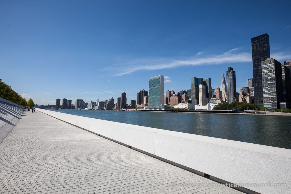 Manhattan desde Four Freedoms Park, en Roosevelt Island