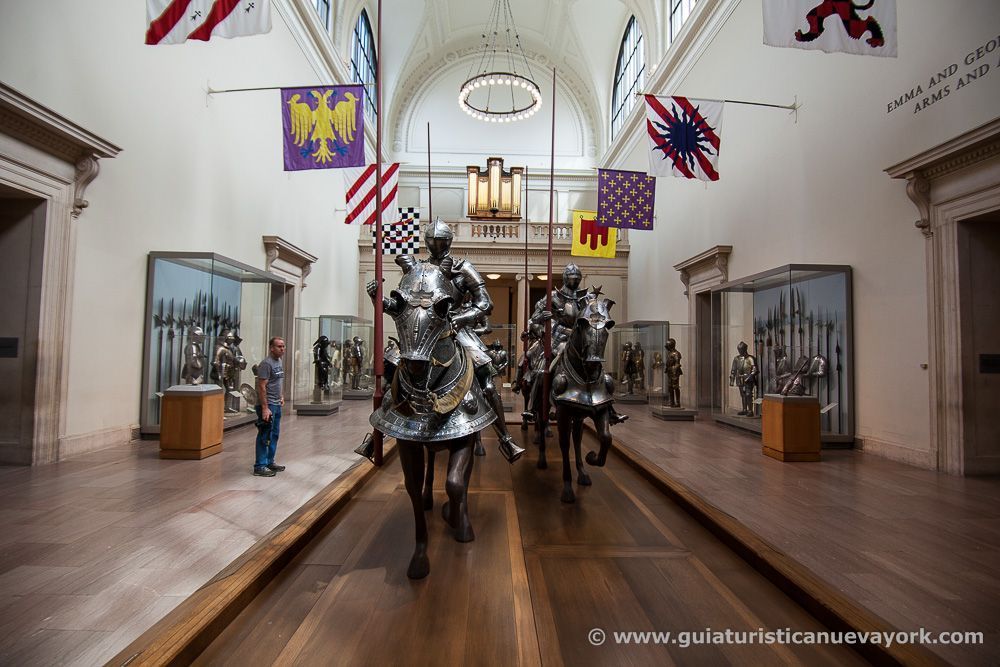 Armas y armaduras en el Metropolitan Museum