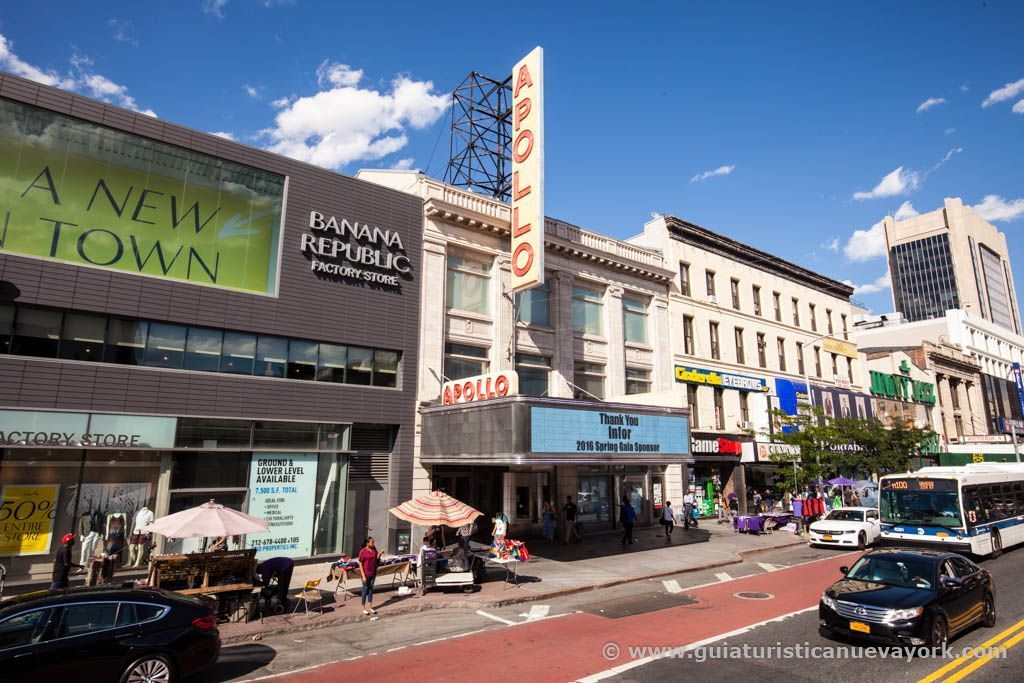 El mítico teatro Apollo de Harlem