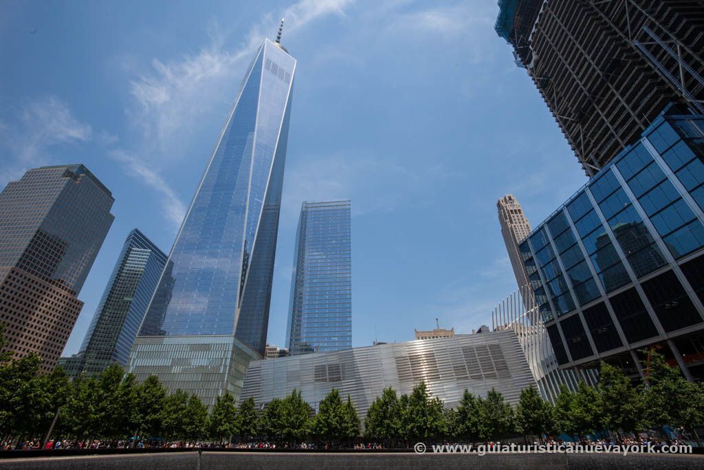 El edificio One World Trade Center y el Museo del 11-S