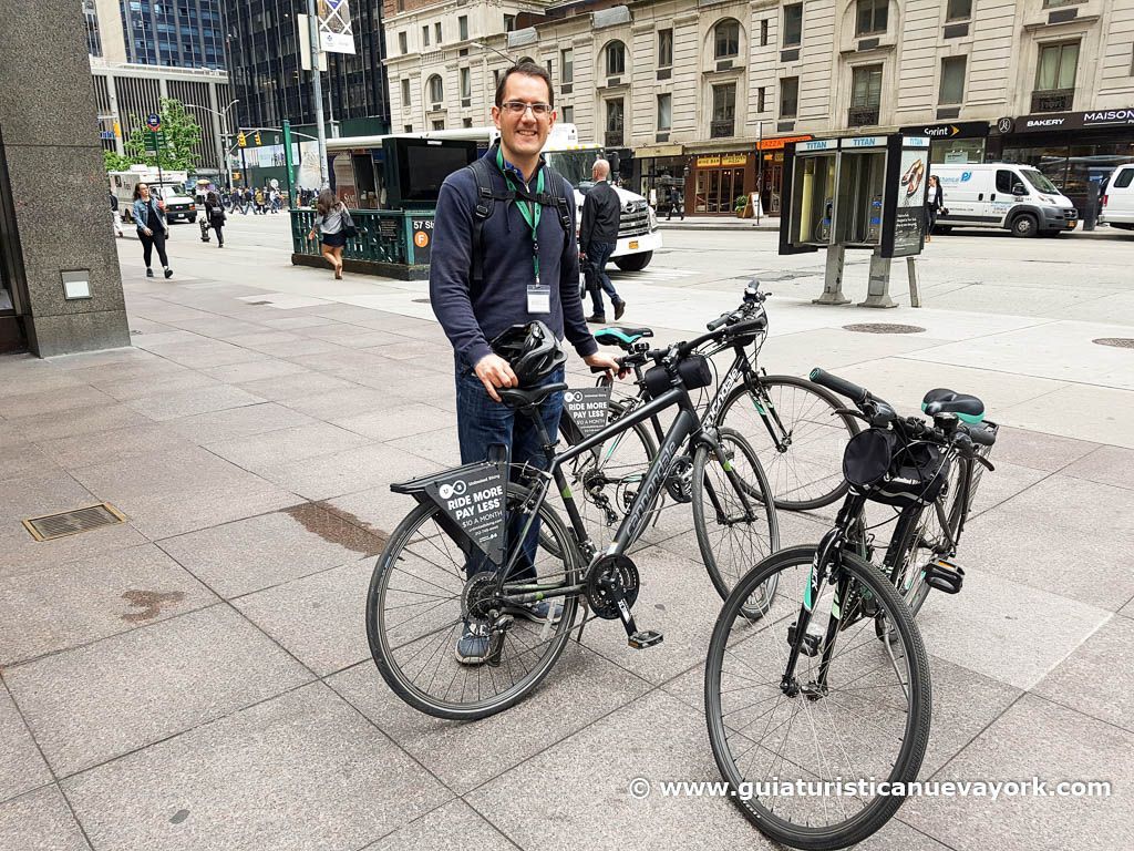 Comienza la Excursión en bici por Central Park