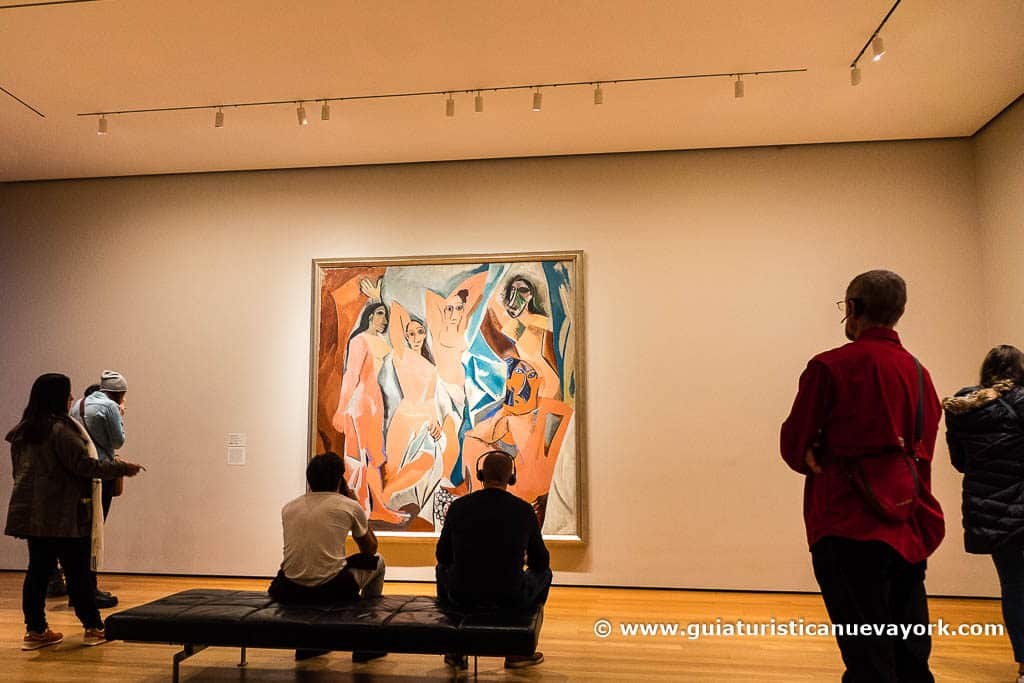 Las señoritas de Avignon, de Picasso, en el MoMA