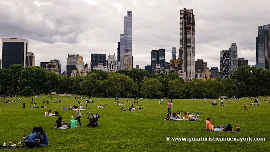 Sheep Meadow un domingo cualquiera
