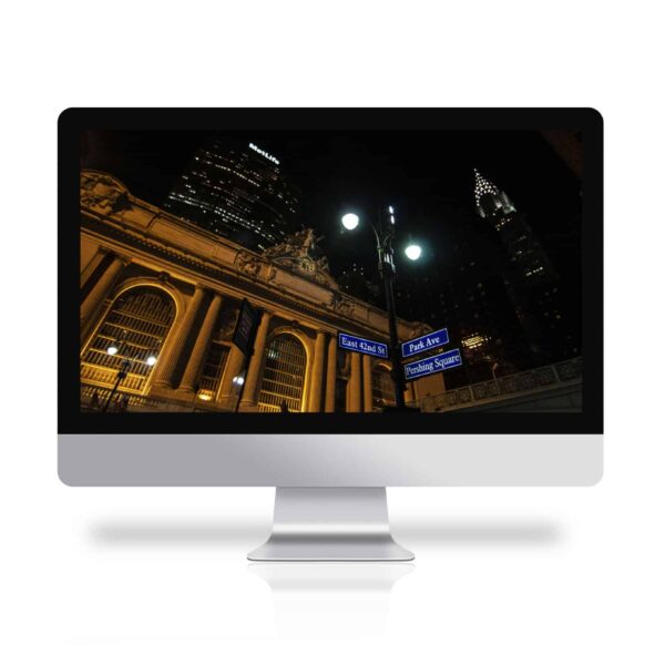Grand Central y edificio Chrysler, fondo de pantalla