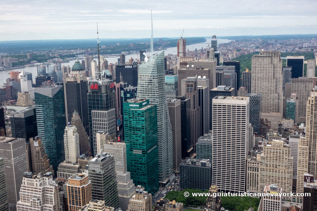 Vista del Norte de la ciudad desde el Empire State