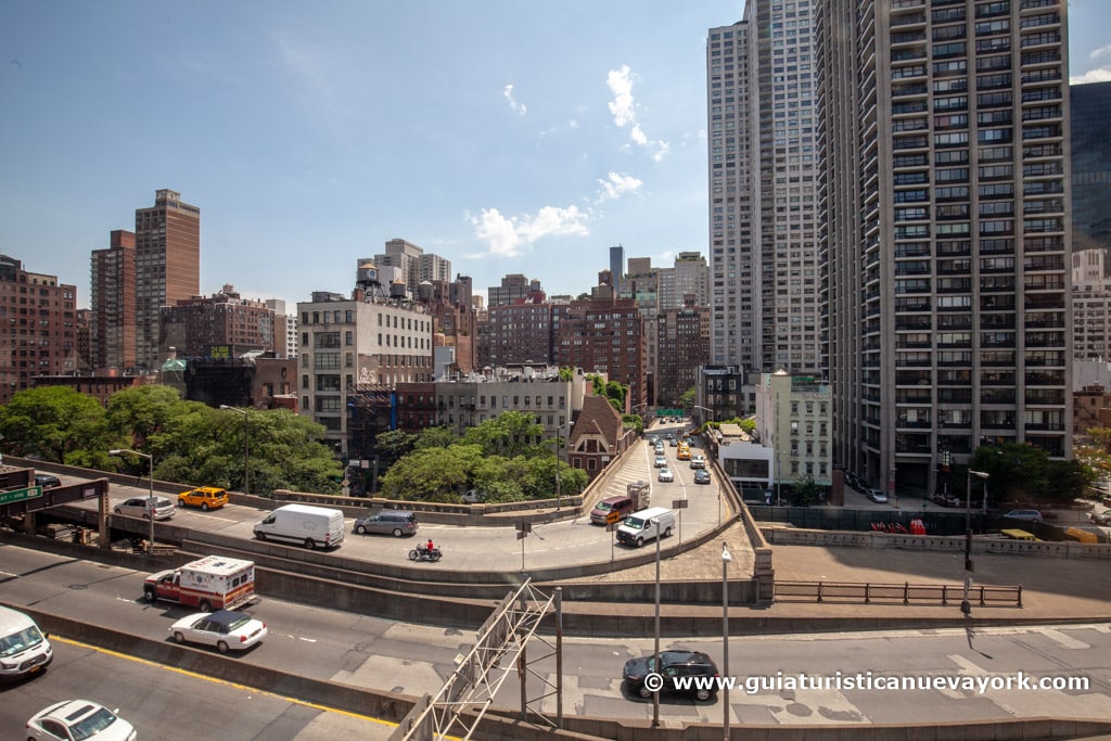 Queensboro Bridge desde el teleférico de Roosevelt Island
