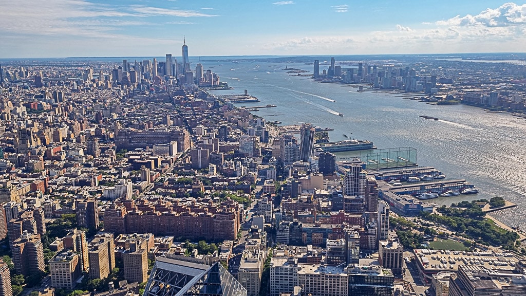 Vista sur de The Edge New York