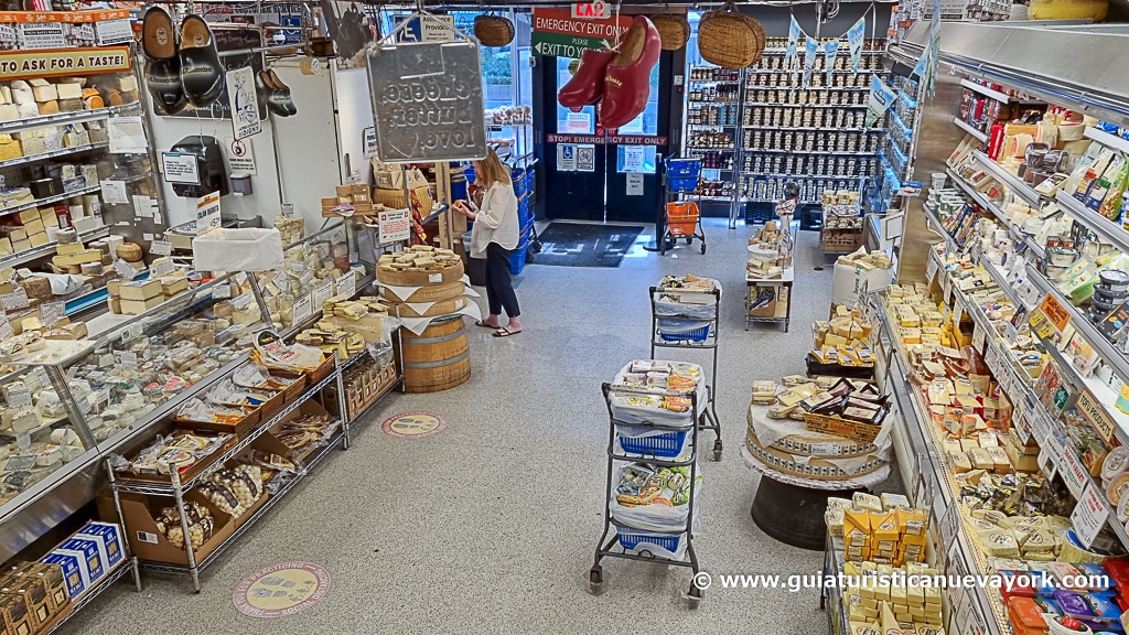 Sección de quesos de Zabar's Sección de quesos de Zabar's