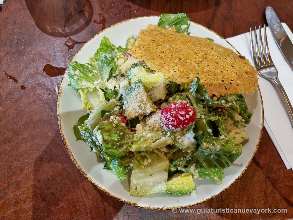 Southwestern Caesar salad, en MAx Brenner