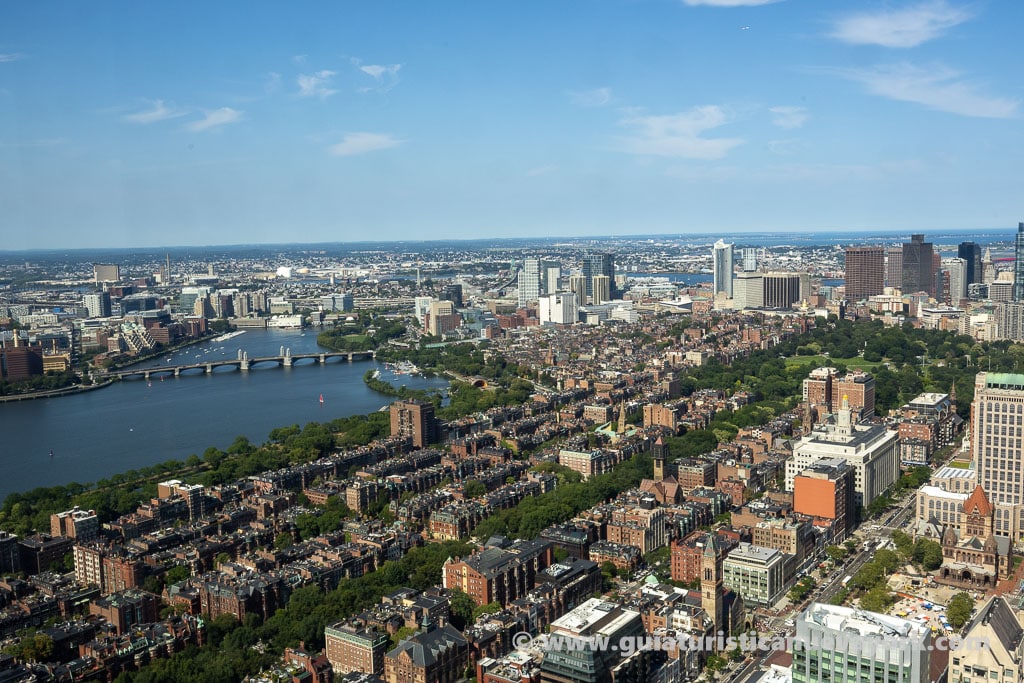 Vista desde View Boston Observation Desk Vista desde View Boston Observation Desk