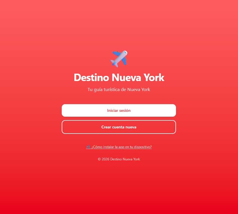 inicio la app