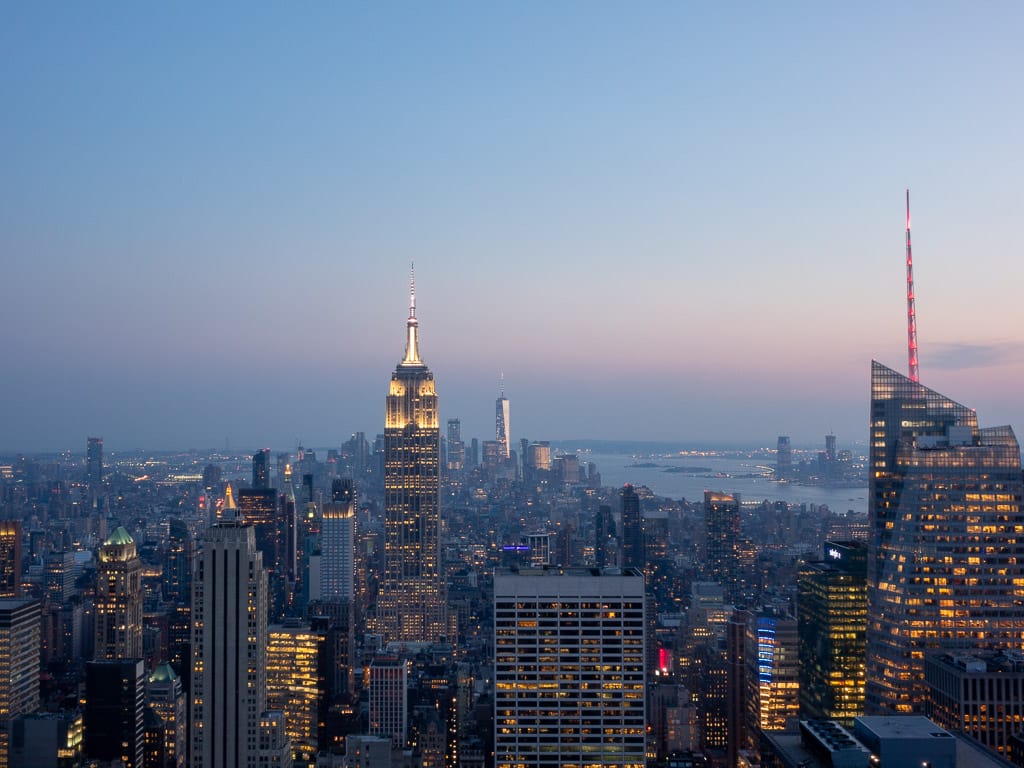 Atardecer desde Top of the Rock