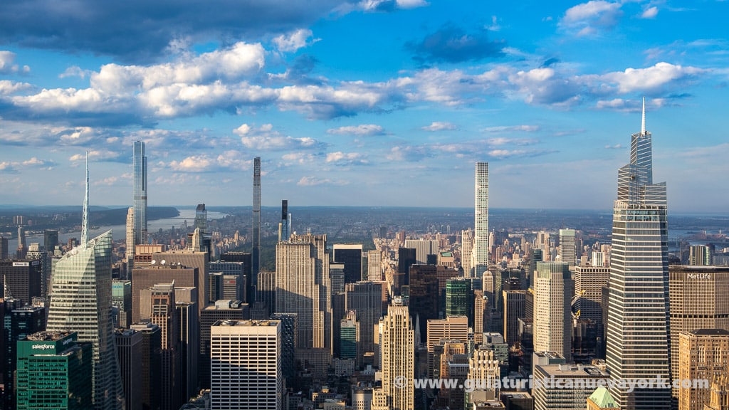 Los miradores Top of the Rock y Summit One Vanderbilt, desde el Empire State